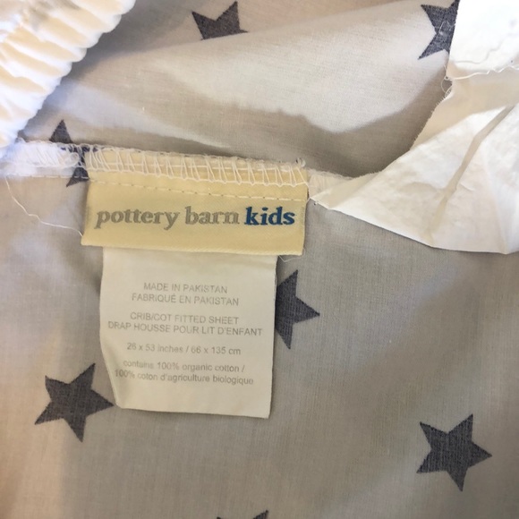 Pottery Barn Kids Bedding Pottery Barn Star Fitted Crib Sheet Navy